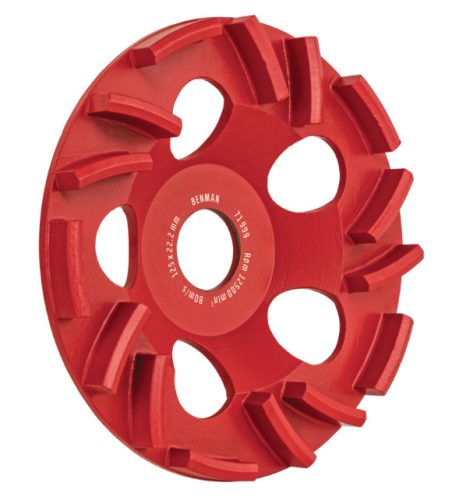 72000 - Gyémánttárcsa lágybetonhoz , 180mm, 22,2mm, 8500 rpm